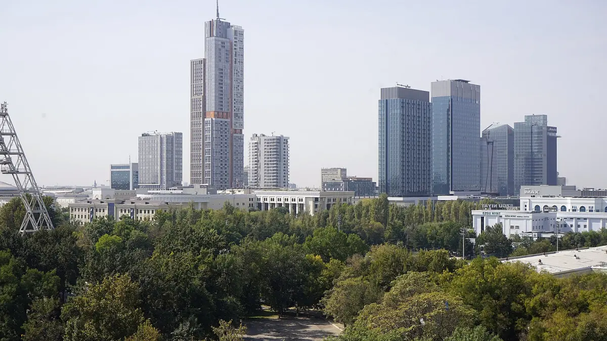 The Tashkent City business district