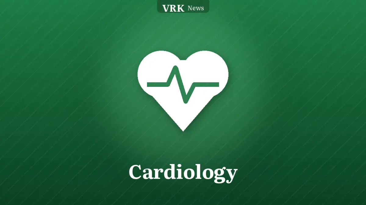 Graphic: a heart and the words Cardiology