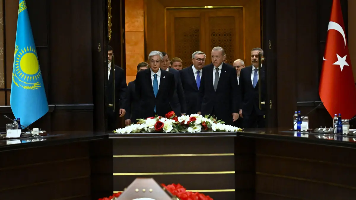 Expanded talks between Tokayev and Erdogan, Ankara, 28 October 2026