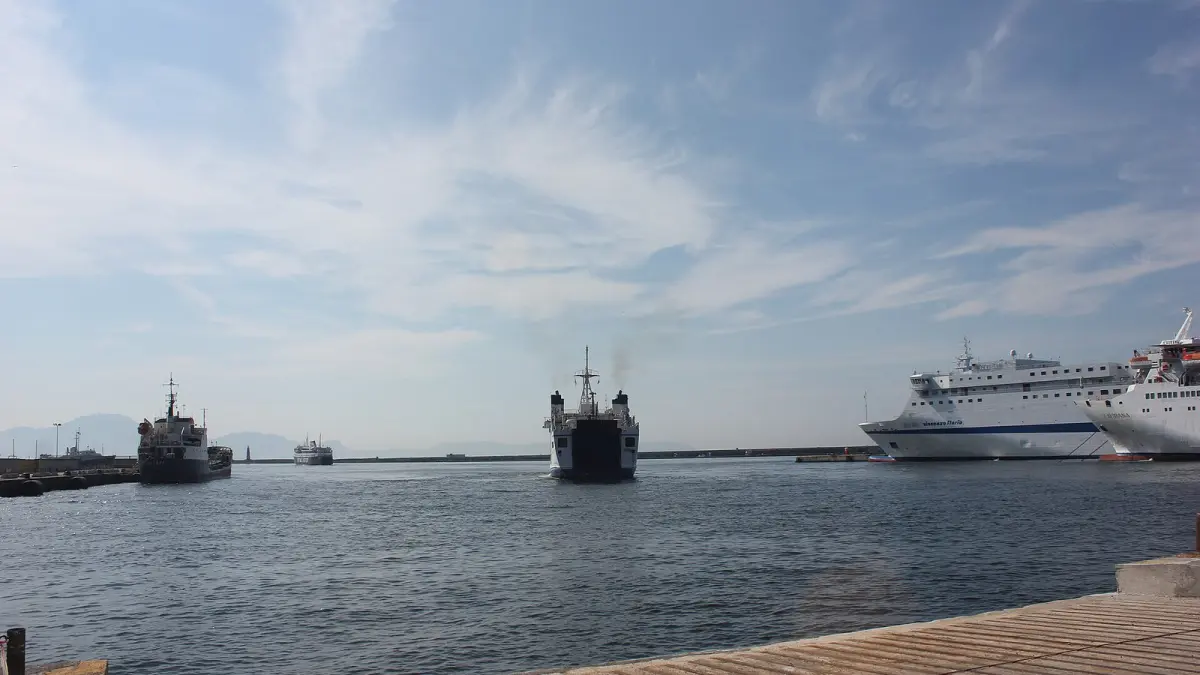 The port of Naples