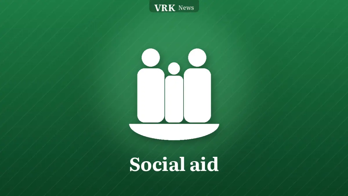 Graphic: rings and the words Social aid