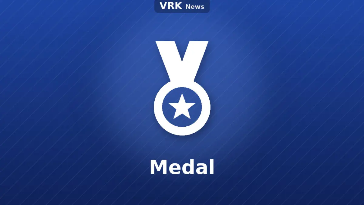 Graphic: a medal