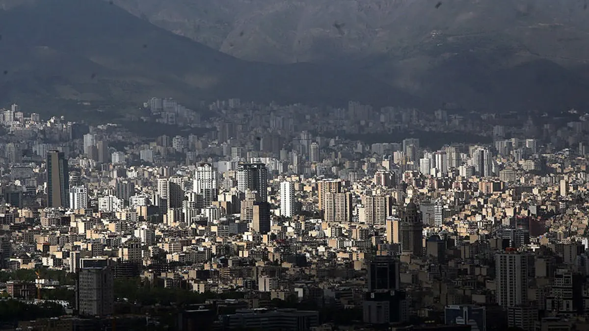 Tehran seen from Milad Tower