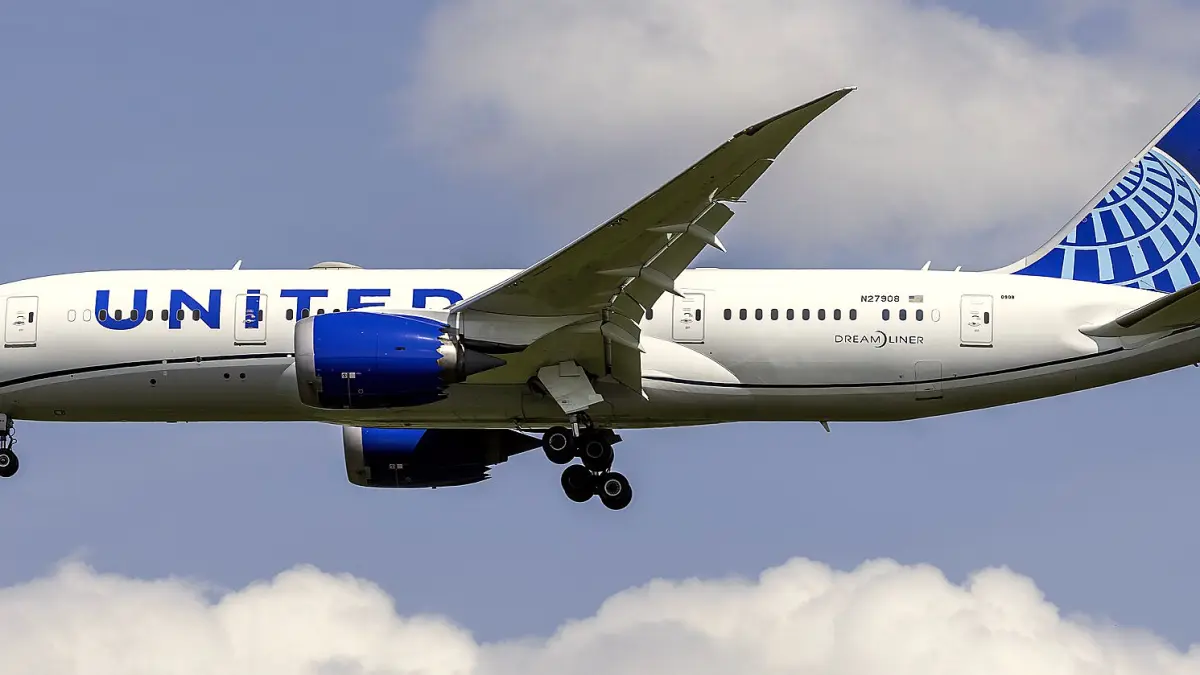 Boeing 787-8 авиакомпании United Airlines