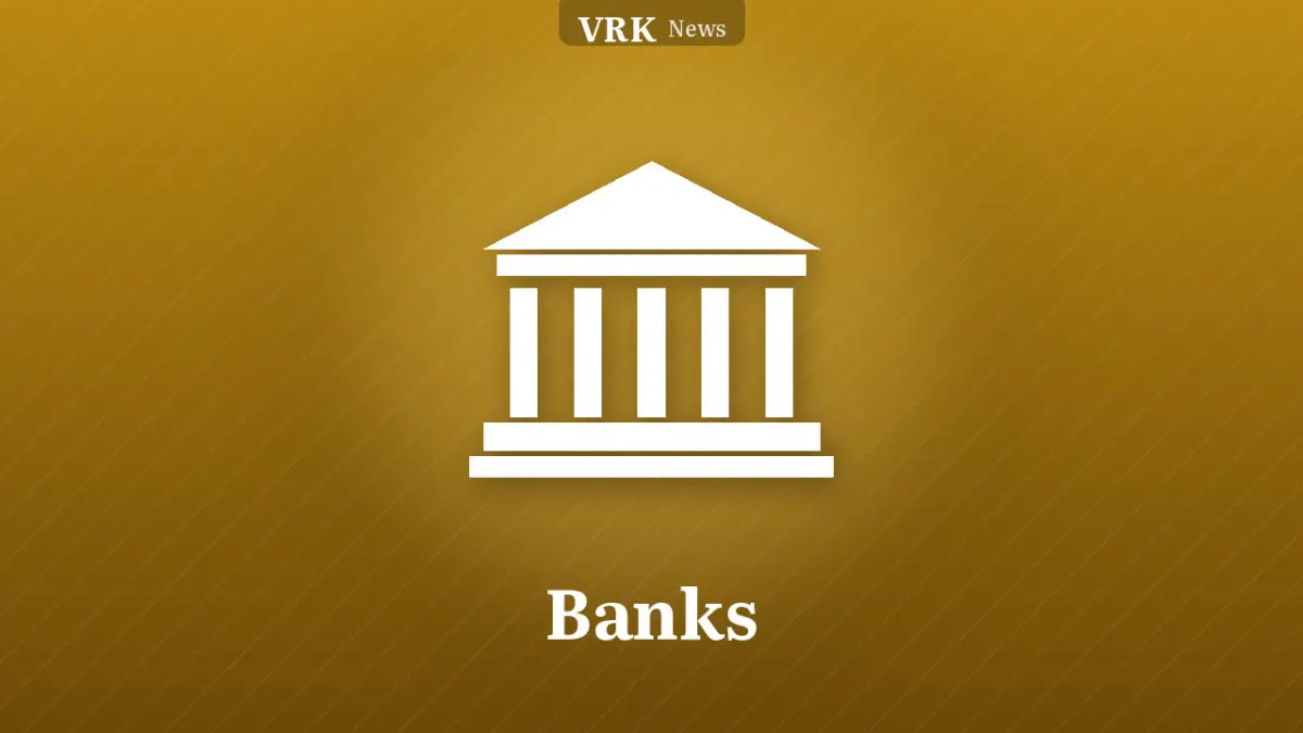 Graphic: rings and the words Banks