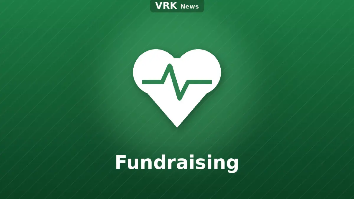 Graphic: a heart and the words Fundraising