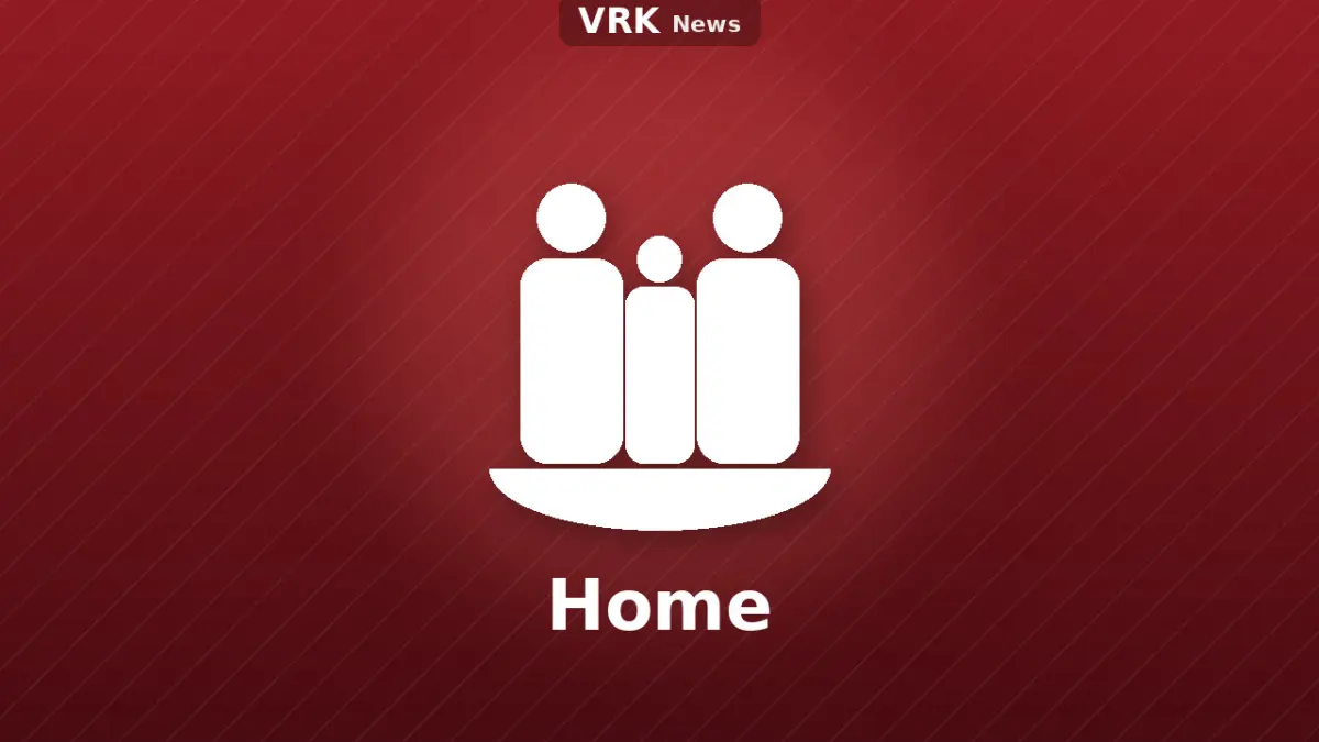 Graphic: a family and the word Home
