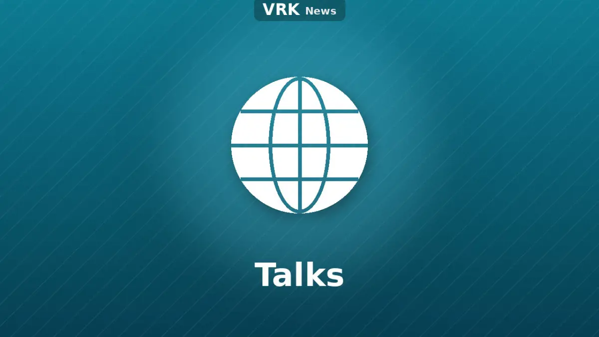 Graphic: a globe and the word Talks