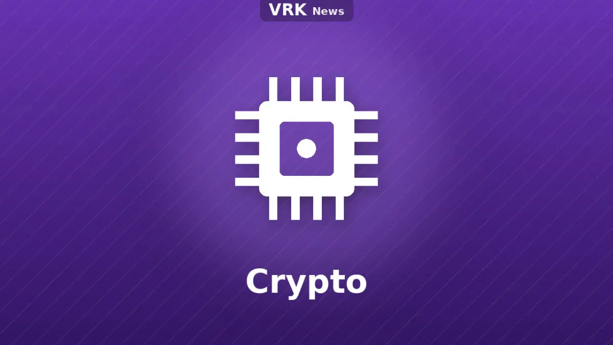 Graphic: a chip with the word Crypto