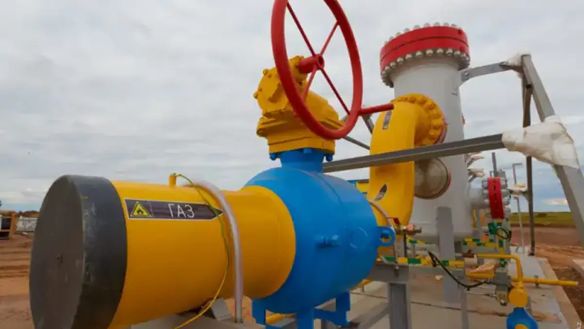 Газопровод «Сарыарка» построен раньше строка
