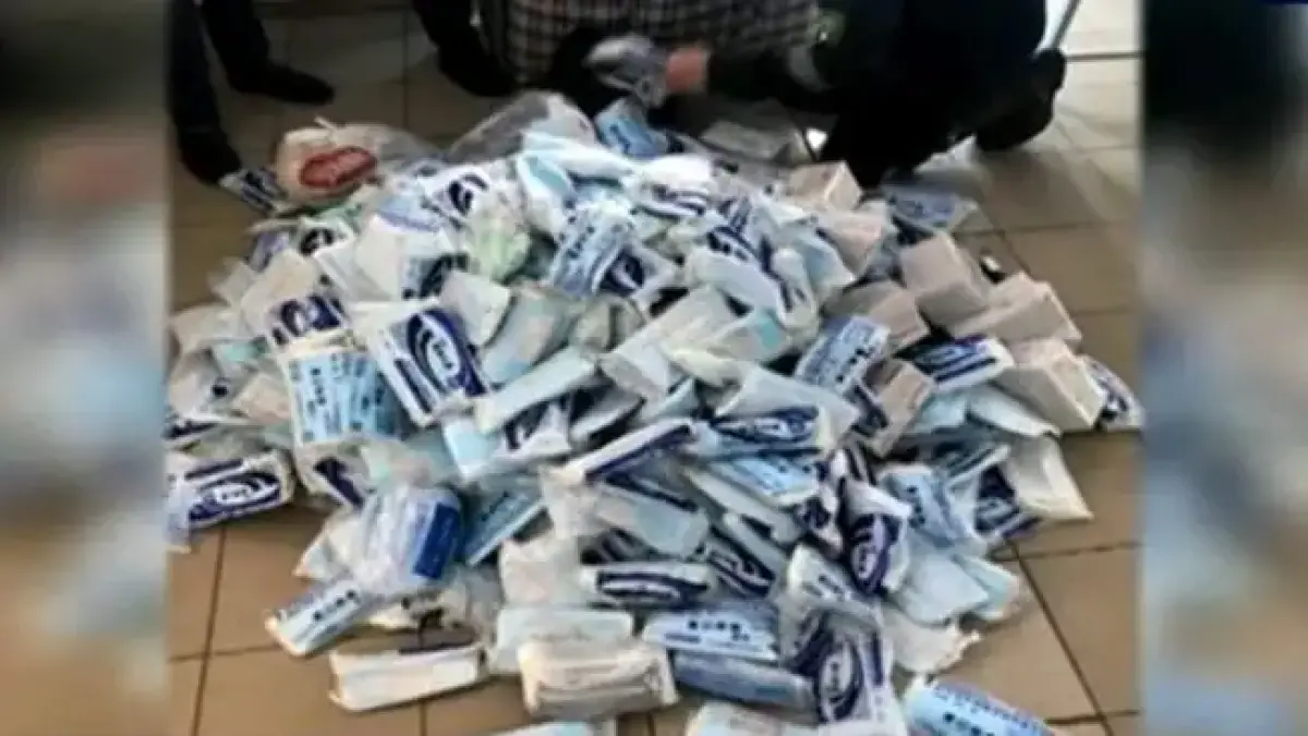 Предотвращен вывоз 160 тысяч медицинских масок из Казахстана