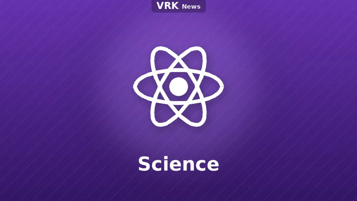 Graphic: an atom and the word Science