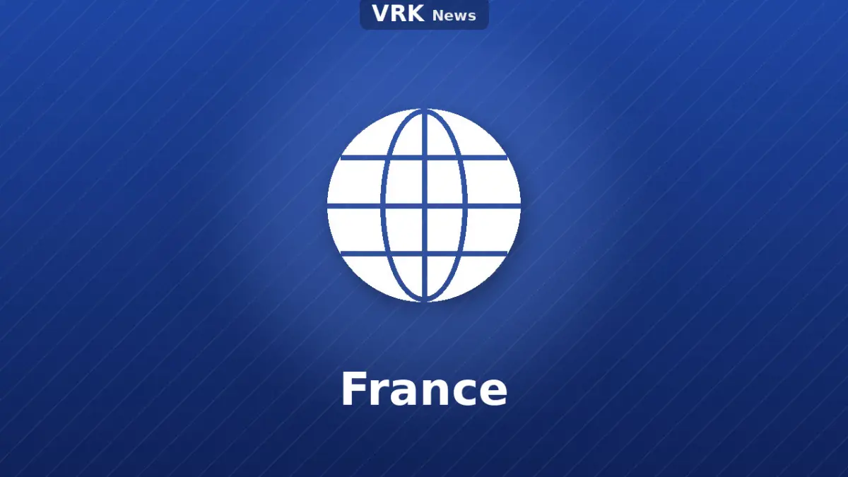 Graphic: a globe and the words France