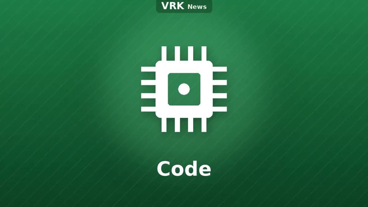 Graphic: a chip with the word Code