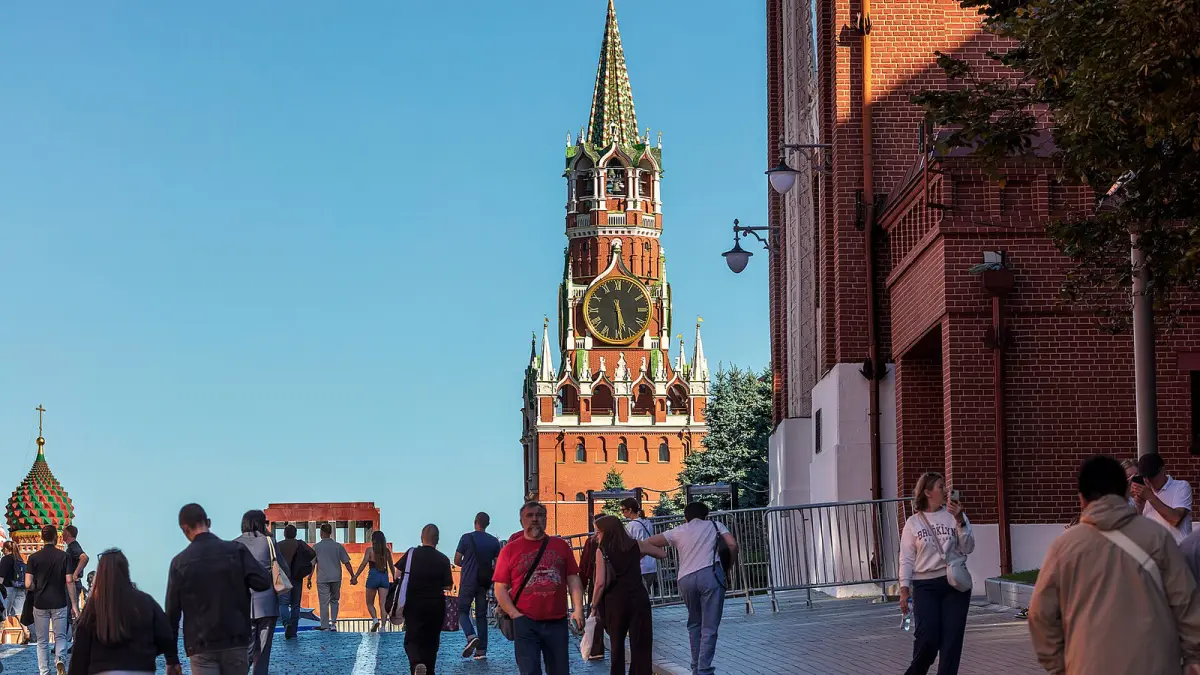 Спасская башня Московского Кремля