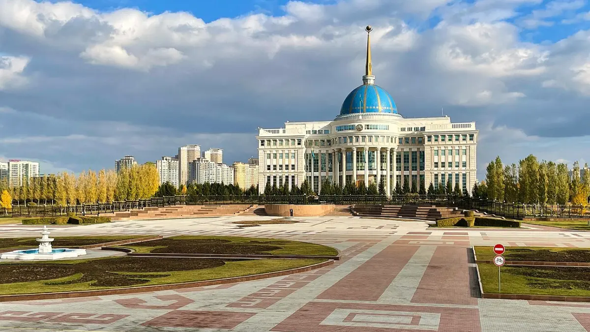 The Akorda presidential residence in Astana