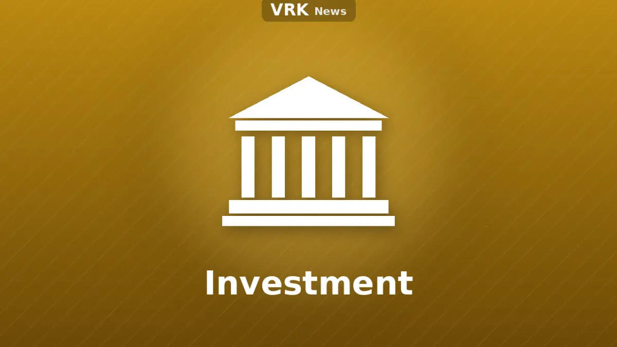 Graphic: a bank building and the word Investment