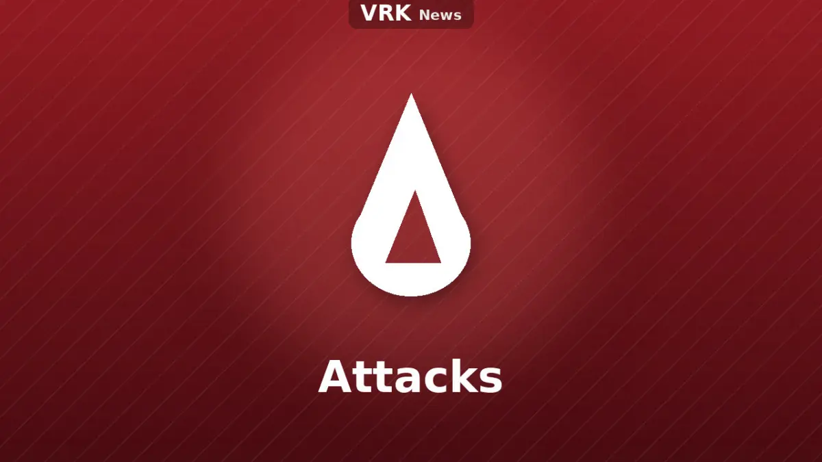 Graphic: a flame and the word Attacks