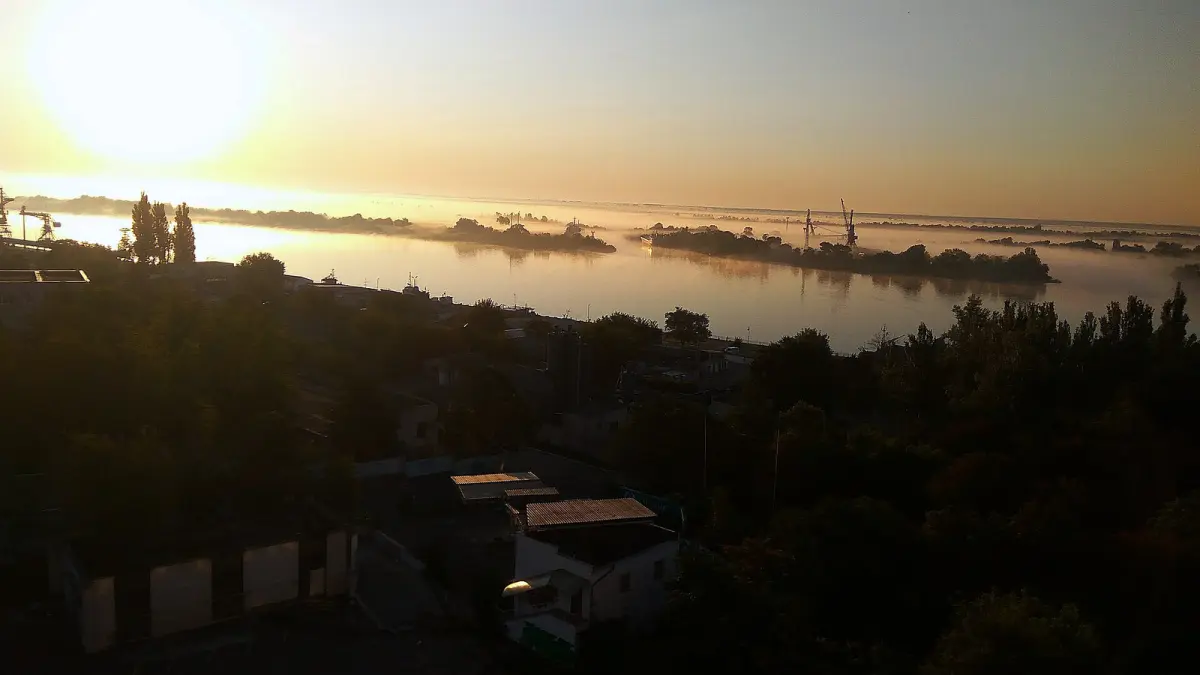 The Dnipro in Kherson