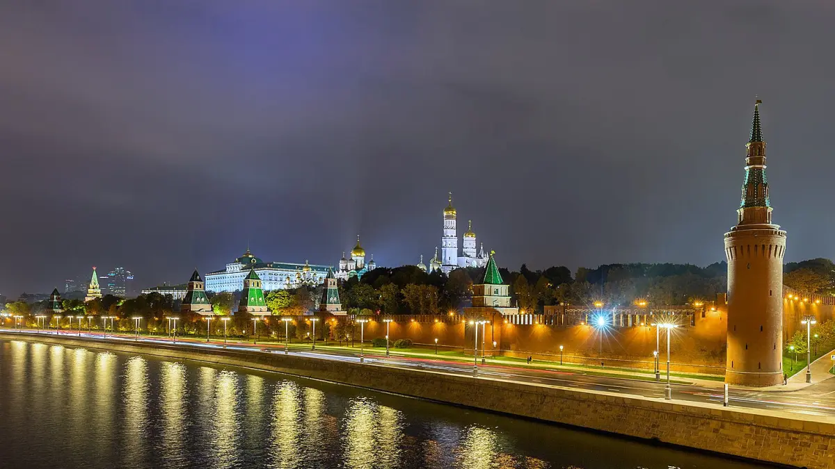 Московский Кремль, общий вид, 2016 год