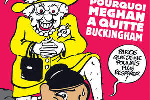 Карикатуру на Меган Маркл и Елизавету II выпустил Charlie Hebdo 