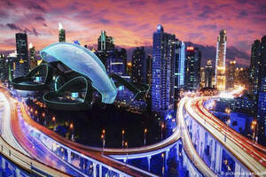 «Город будущего» с летающим авто показала Япония 