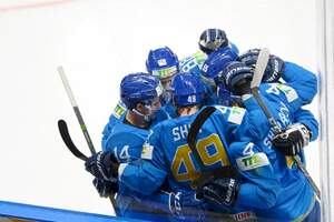 Сборная Казахстана по хоккею совершила сенсацию в Риге. Видео 