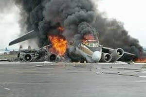 Разбился военный самолет в Судане 