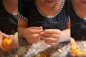 Золотые мандарины продают в овощных магазинах — видео-розыгрыш Атбасара 