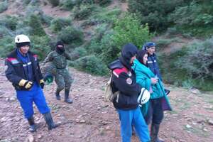 Четырёх пропавших туристов спасли в Туркестанской области 