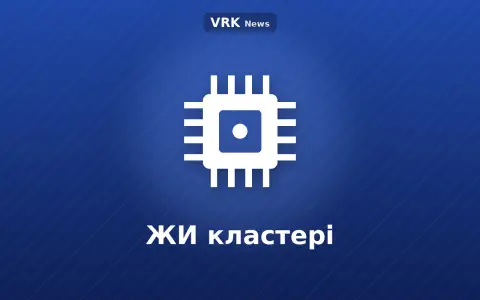 Графика: «ЖИ кластері» деген жазуы бар микросхема