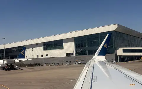 Airbus A321LR авиакомпании Air Astana в аэропорту Алматы
