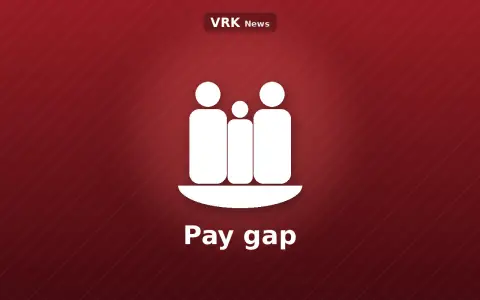 Graphic: a family and the words Pay gap