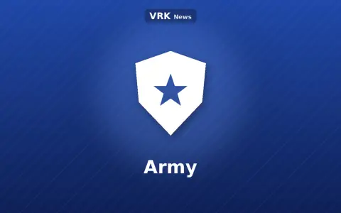 Graphic: a shield and the word Army