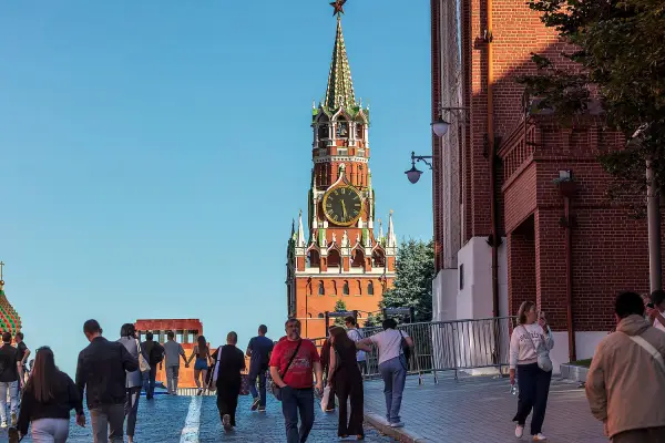 Спасская башня Московского Кремля