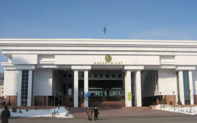 Здание Верховного суда Казахстана в Астане, 2009 год