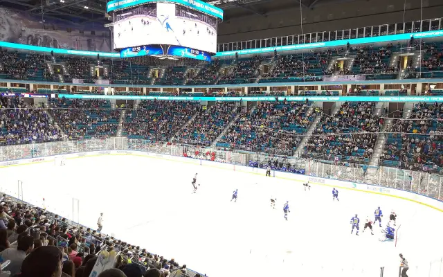 «Барыс Арена» в Астане, где проходит чемпионат мира по борьбе