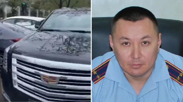 Алматы қылмыстық іздестіру басшысы блокпосттардан өтіп кеткен жанжалды бейнеден танылды