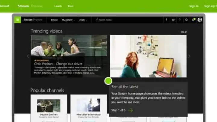 Microsoft запустила «корпоративный Youtube»