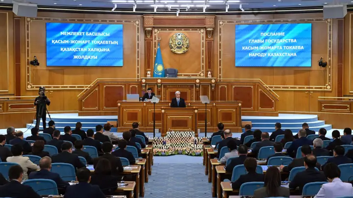 The President of Kazakhstan delivers his address to the nation, 28 October 2026