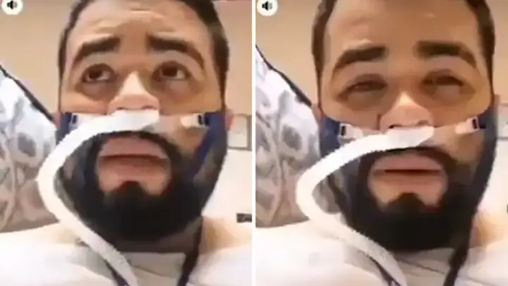 «Это не прощание». Медбрат записал пронзительное видео за день до смерти от COVID