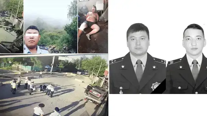 Полиция Алматы признала, что виновник тарана блокпоста работал в полиции