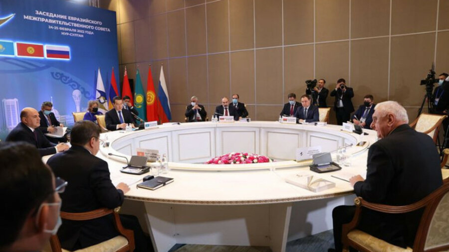 Евразийский межправсовет проходит в Нур-Султане 