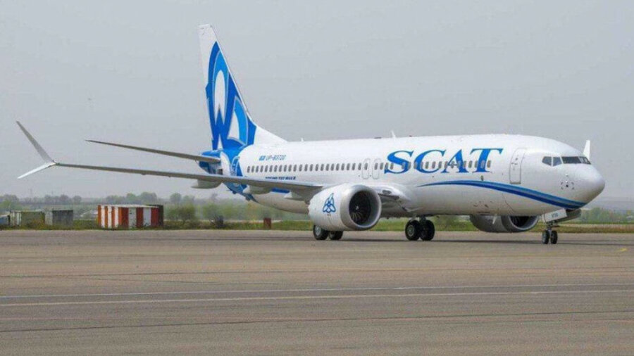 Самолет «SCAT» аварийно приземлился в аэропорту Атырау 