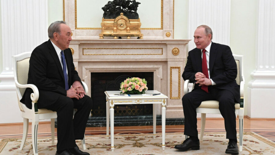 Нурсултан Назарбаев встретился с Владимиром Путиным. Стенография, видео 