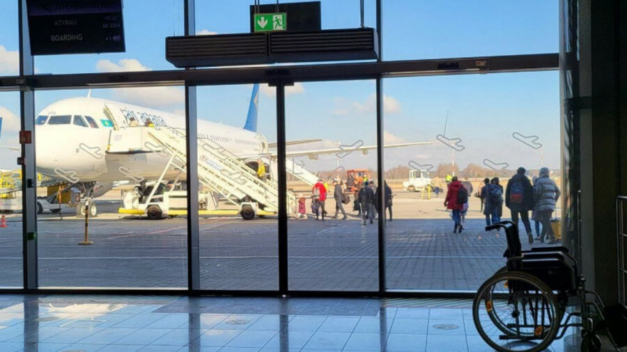 Первый репатриационный рейс с казахстанцами летит в Алматы 