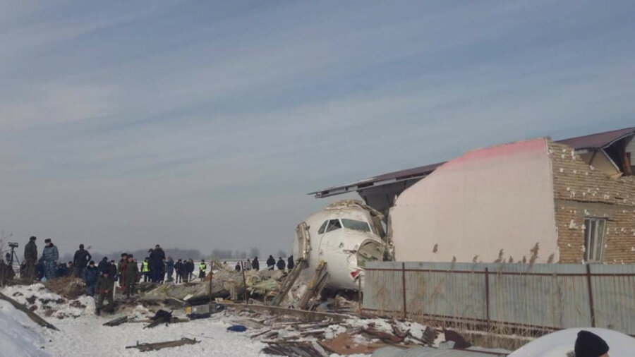 Пострадавшие в авиакатастрофе самолета Bek Air идут на поправку 
