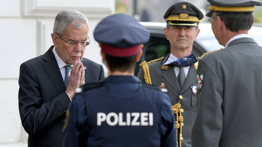 Президент Австрии нарушил карантин и извинился 