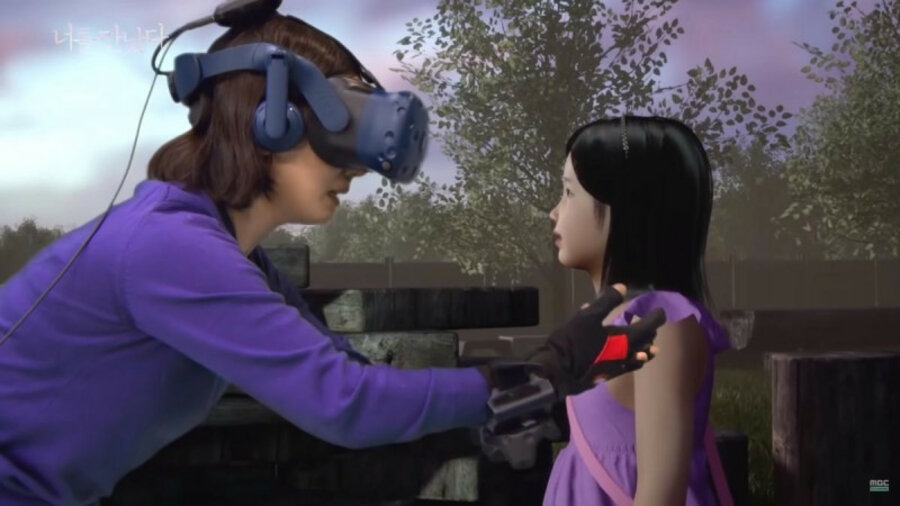 Мать встретилась с умершей дочкой в VR-очках — видео 