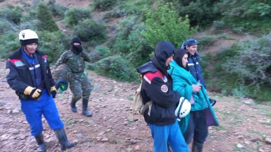 Четырёх пропавших туристов спасли в Туркестанской области 